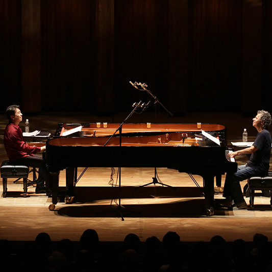 チック・コリア＆小曽根 真　ピアノ・デュオ　プレイズ・アコースティック