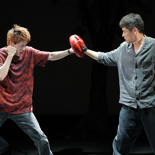 兵庫県立芸術文化センタープロデュース／開館20周年記念<br>「<ruby>明日<rt>あす</rt></ruby>を落としても」